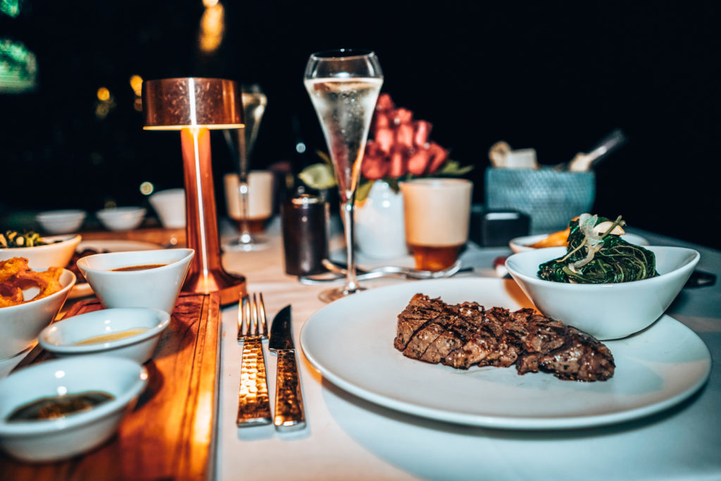 Romantic Dinner at Secret Garden Pool 