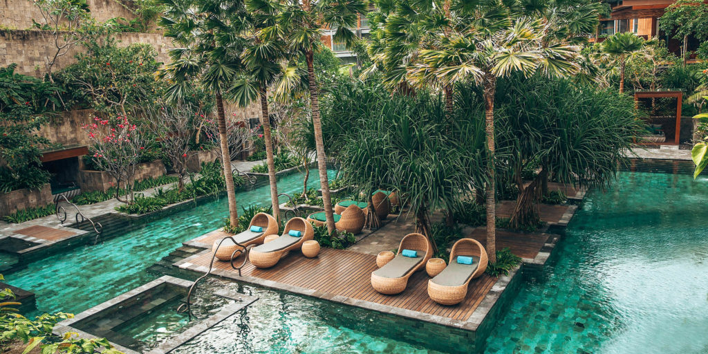 Secret Garden Pool at Hotel Indigo Seminyak Bali