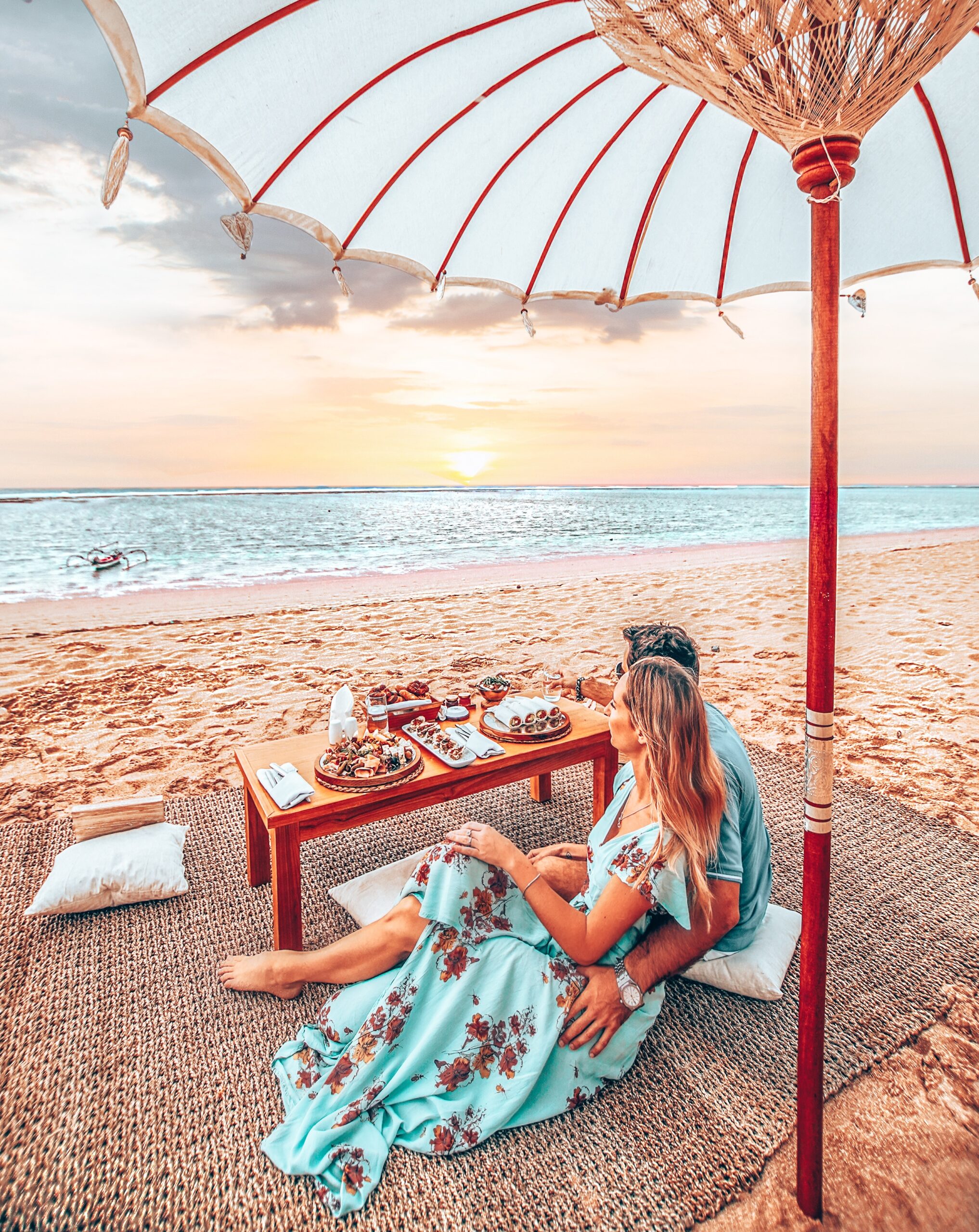 Sunrise breakfast at the St.Regis Bali