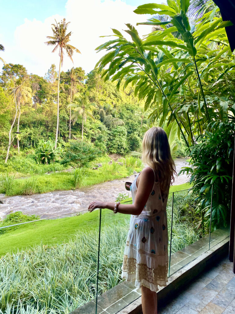 Relaxing room at Mandapa SPA